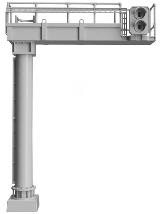 Signal Gantry - Aspect heads 2 to 4 - OO Gauge 1:76 (Pack of 1) | Model Railway Scenery