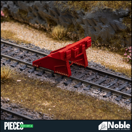 Buffer stops - OO Gauge 1:76 (Pack of 2) | Model Railway Scenery