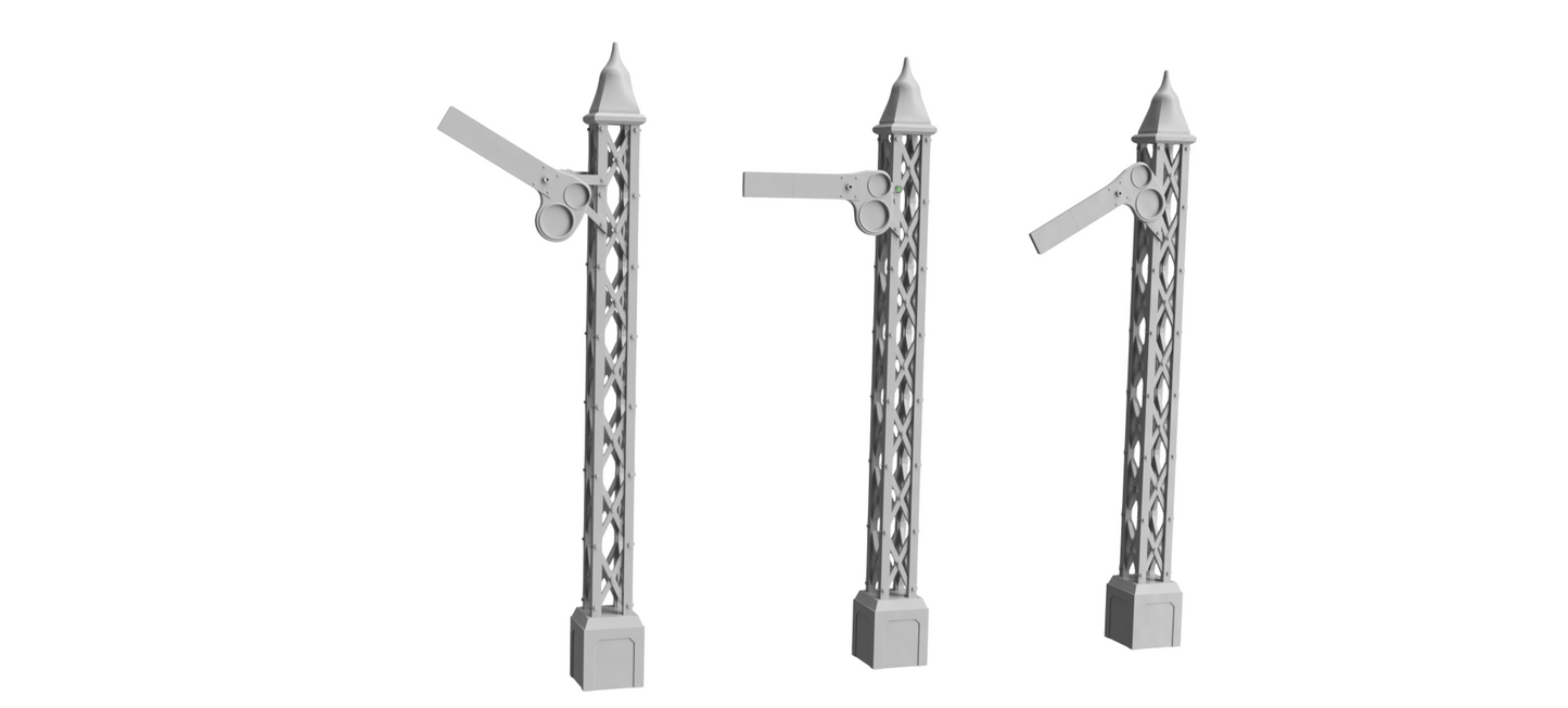 Semaphore Signal - OO Gauge 1:76 (Pack of 4) | Model Railway Scenery