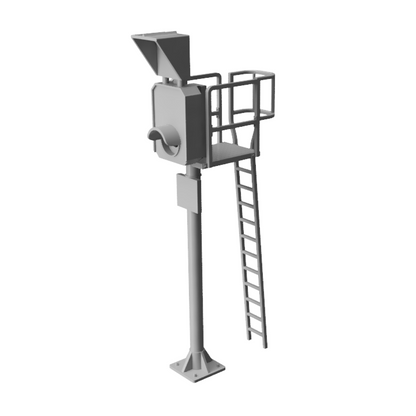 Aspect Signals with platform and ladder | OO Gauge 1:76 (Pack of 2) | Model Railway Scenery