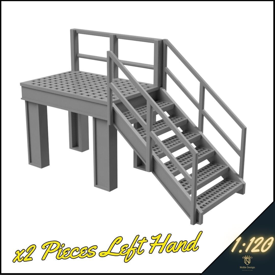 Ltt Platform Layout Model railway layout scenery - Driver Access platform TT Gauge 1:120 L ...