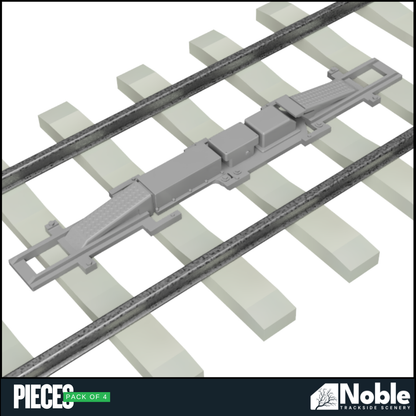 Advanced warning system - bi directional AWS OO Gauge 1:76 Pack of 4