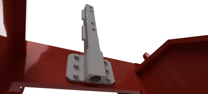 Model railway scenery - Buffer Stop with stop light mast OO Gauge 1:76 Scale - Pack of 2