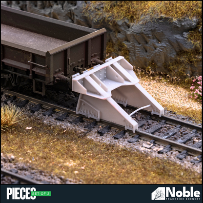 Buffer stops - OO Gauge 1:76 (Pack of 2) | Model Railway Scenery