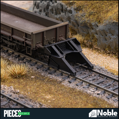 Buffer stops - OO Gauge 1:76 (Pack of 2) | Model Railway Scenery