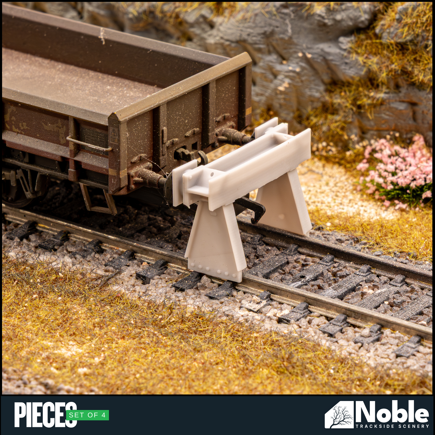 Rawie Buffer Stop - OO Gauge 1:76 (Pack of 4) | Model Railway Scenery