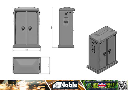 Electrical Location Cases - N Gauge 1:160 (Pack of 4) | Model Railway Scenery