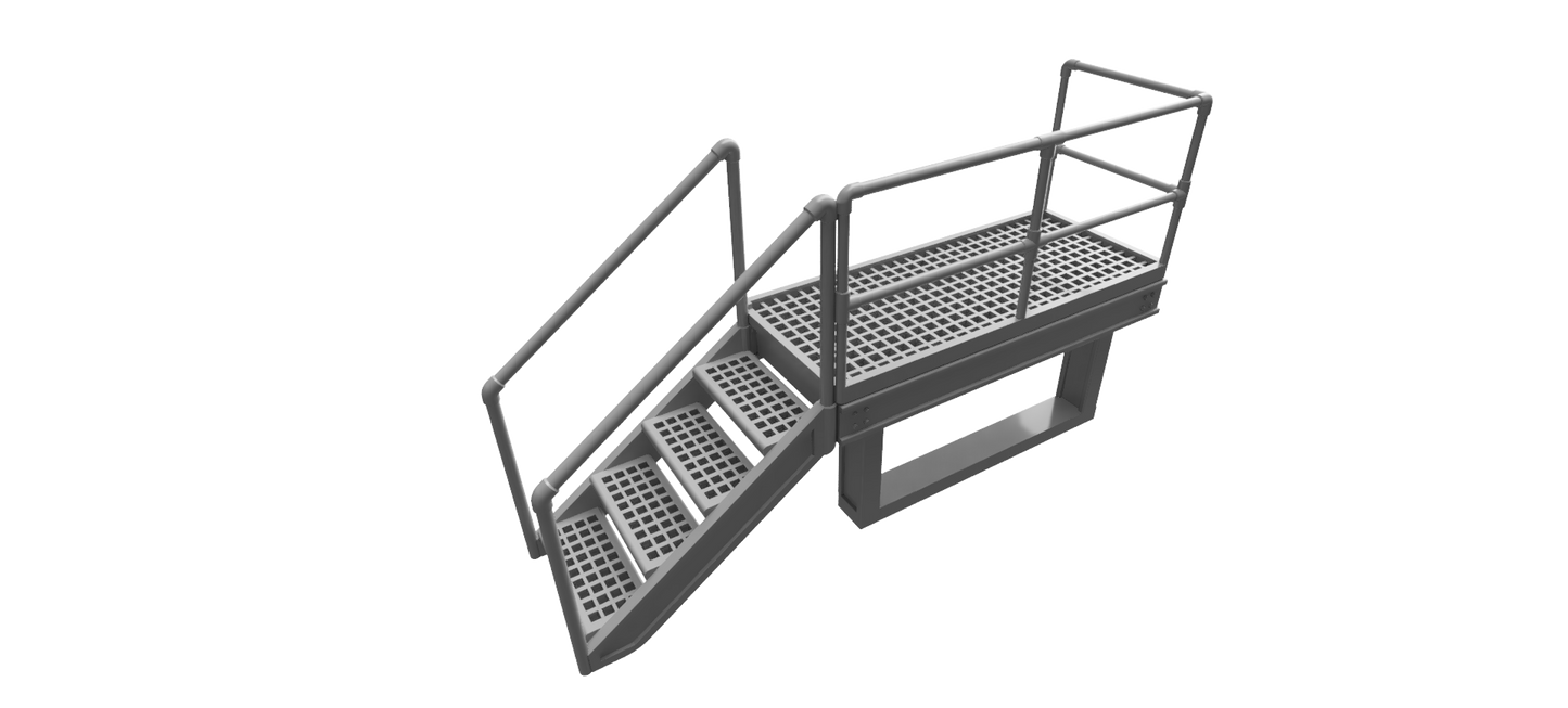 Lineside Electrical platform - OO Gauge 1:76 (Pack of 1) | Model Railway Scenery