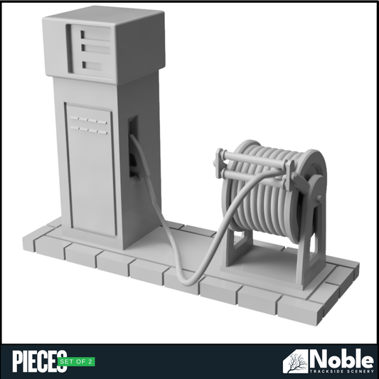 Fuel Diesel Oil Station pump - OO Gauge 1:76 (Pack of 2) | Model Railway Scenery