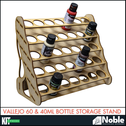Model Paint storage for 40ml & 60ml bottles - Vallejo 34 bottle capacity