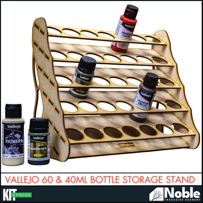 Model Paint storage for 40ml & 60ml bottles - Vallejo 34 bottle capacity