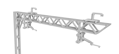 Double OLE Catenary - Model Railway layout Scenery OO gauge 1:76 (Copy)