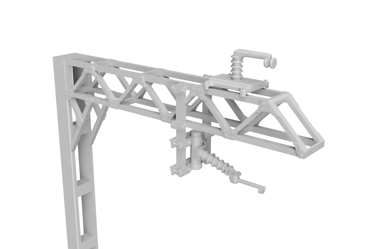 Single OLE Catenary - Model Railway layout Scenery OO gauge 1:76