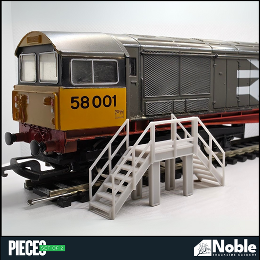 Model railway layout scenery - Driver access platform OO Gauge 1:76 pack of 2