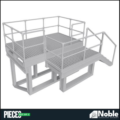 Lineside Electrical platform - OO Gauge 1:76 (Pack of 1) | Model Railway Scenery