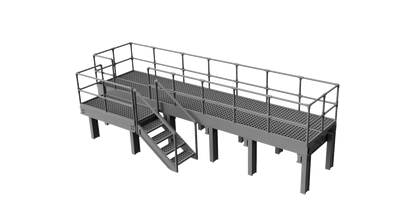 Lineside Electrical Cabinet Platform - OO Gauge 1:76 (Pack of 1) | Model Railway Scenery