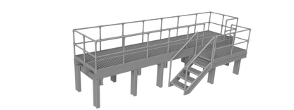 Lineside Electrical Cabinet Platform - OO Gauge 1:76 (Pack of 1) | Model Railway Scenery