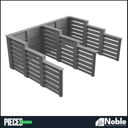 Coal Staithes - N Gauge 1:160 (Pack of 2) | Model Railway Scenery