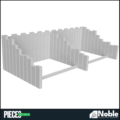 Coal Staithes - OO Gauge 1:76 (Pack of 2) | Model Railway Scenery