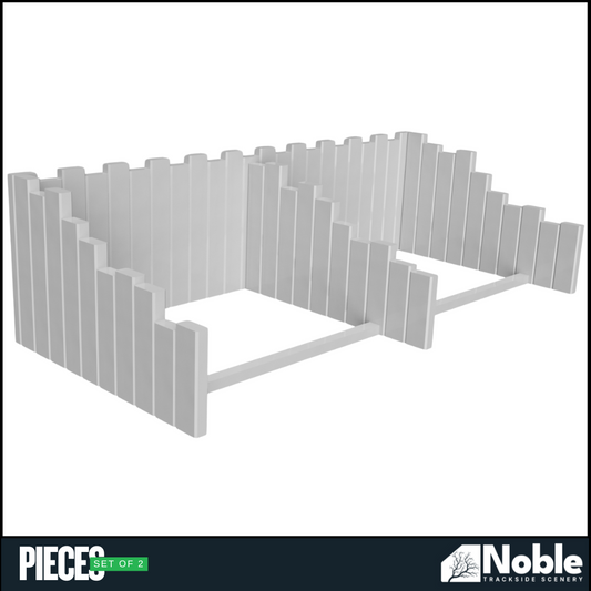 Coal Staithes - OO Gauge 1:76 (Pack of 2) | Model Railway Scenery