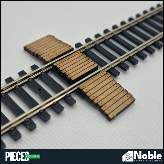 Foot crossing/Track crossing kit - OO Gauge 1:76 | Model Railway Scenery