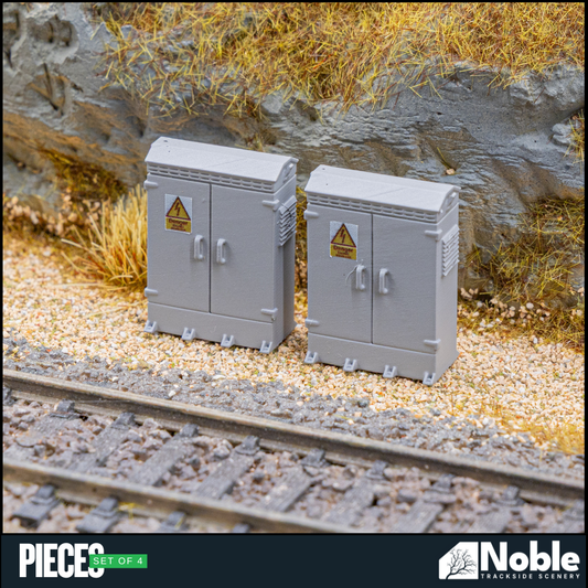 Model Railway layout Scenery Electrical Location Cases OO gauge 1:76 (Pack of 4)