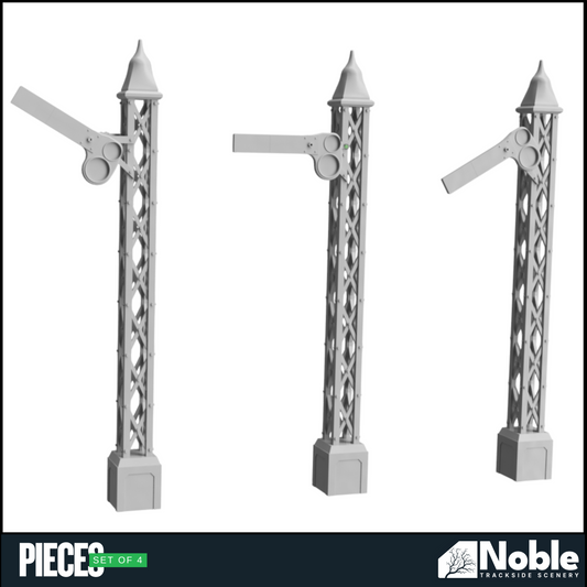Semaphore Signal - OO Gauge 1:76 (Pack of 4) | Model Railway Scenery