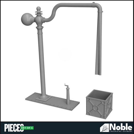 Model Railway layout scenery Water Crane & overflow tank 1:76 OO Gauge