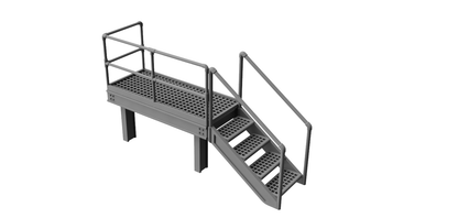 Lineside Electrical Cabinet Platform - OO Gauge 1:76 (Pack of 1) | Model Railway Scenery