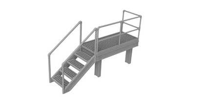 Lineside Electrical Cabinet Platform - OO Gauge 1:76 (Pack of 1) | Model Railway Scenery