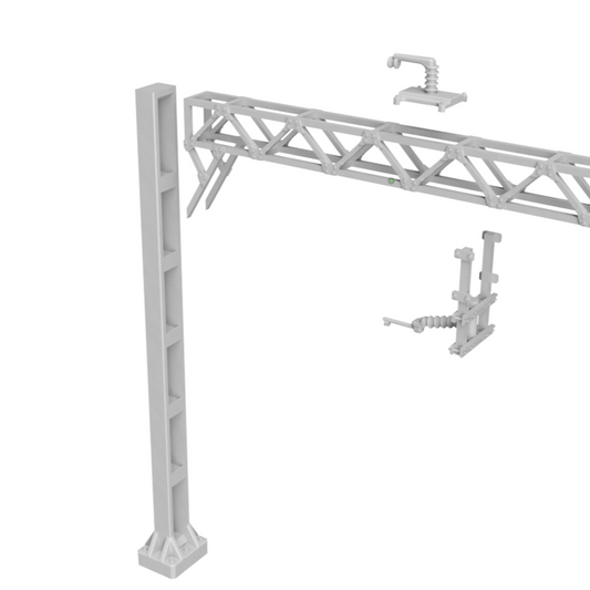 Triple Catenary - Model Railway layout Scenery OO gauge